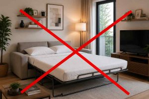 divano letto con x sopra
