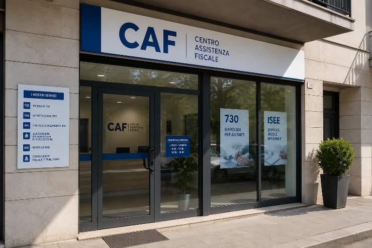 esterno di un caf